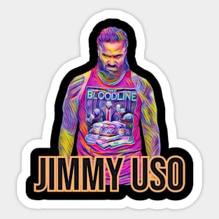 LAVA LAMP / JIMMY USO Sticker